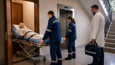 Транспортировка больных после выписки в Славянске-на-Кубани