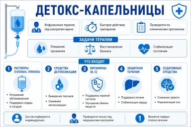 Капельница от наркотиков на дому в Славянске-на-Кубани