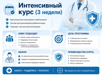 Реабилитация за 21 день в Славянске-на-Кубани