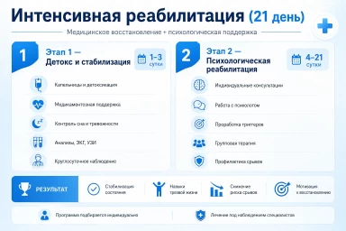 Реабилитация за 21 день в Славянске-на-Кубани